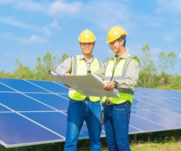 Portrait of engineer man or worker,