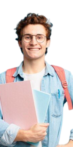 Premium Photo _ Young student boy smiling happily with a hand on hip and confident, positive, proud and friendly attitude