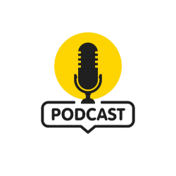 Premium Vector _ Podcast flat icon (1)